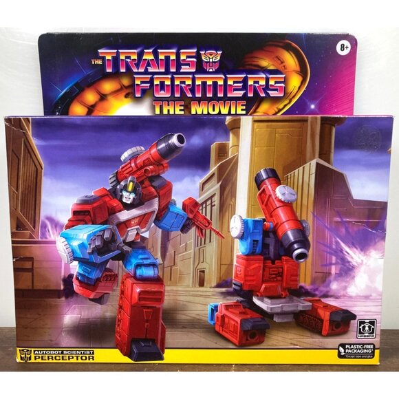 Reissue G1 Perceptor Autobot Transformers The Movie Walmart Exclusive 2023 Retro - Picture 1 of 9